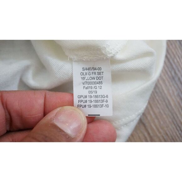 Old Navy Girl's Yellow Polka Dot “VIP” Graphic Pajama Top - Size L (10/12) NWOT - Picture 6 of 11